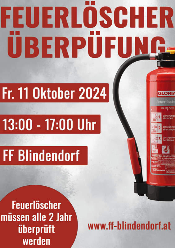 Feuerlöscher Überprüfung